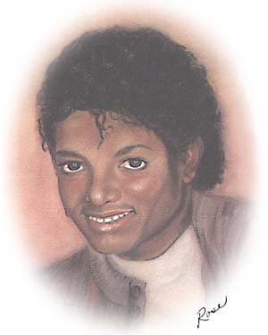 MichaelJ Pastel Portrait