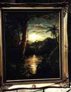 painting, after enhancement